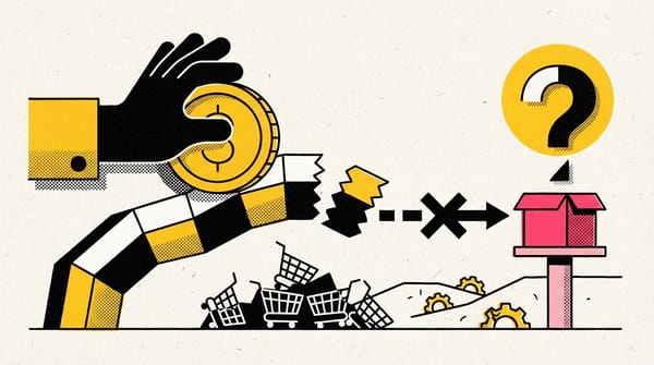 A broken piggy bank symbolizing lost revenue from ineffective content marketing strategies.